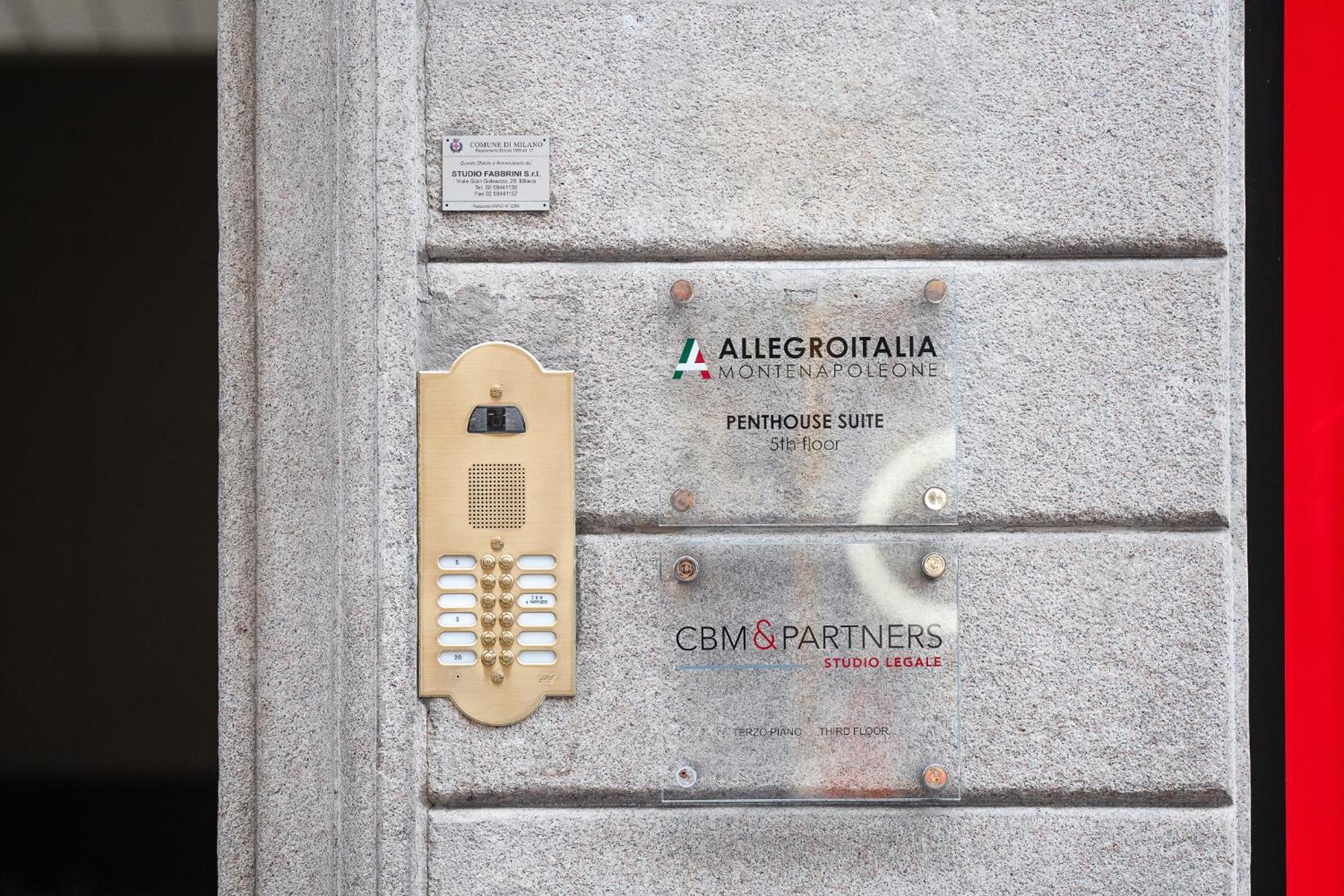 Allegroitalia Penthouse Montenapoleone 米兰 外观 照片